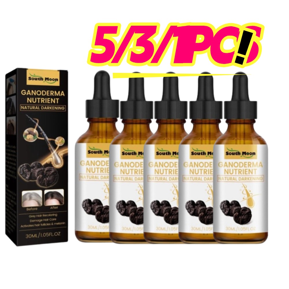 Licorice Root Sticks - Sieri Anti-Capelli Grigi con Ganoderma, Nutrienti