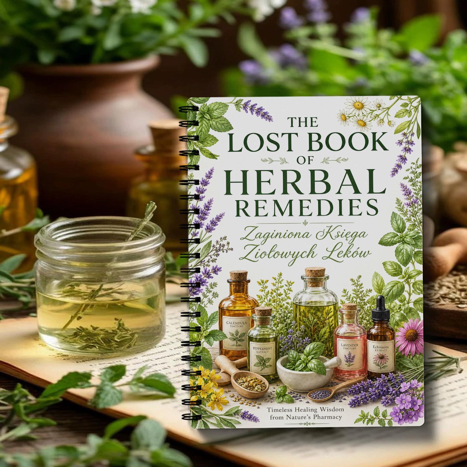 Quaderno a Spirale con Coperti - Natural Herbal Wellness recensione e prezzo